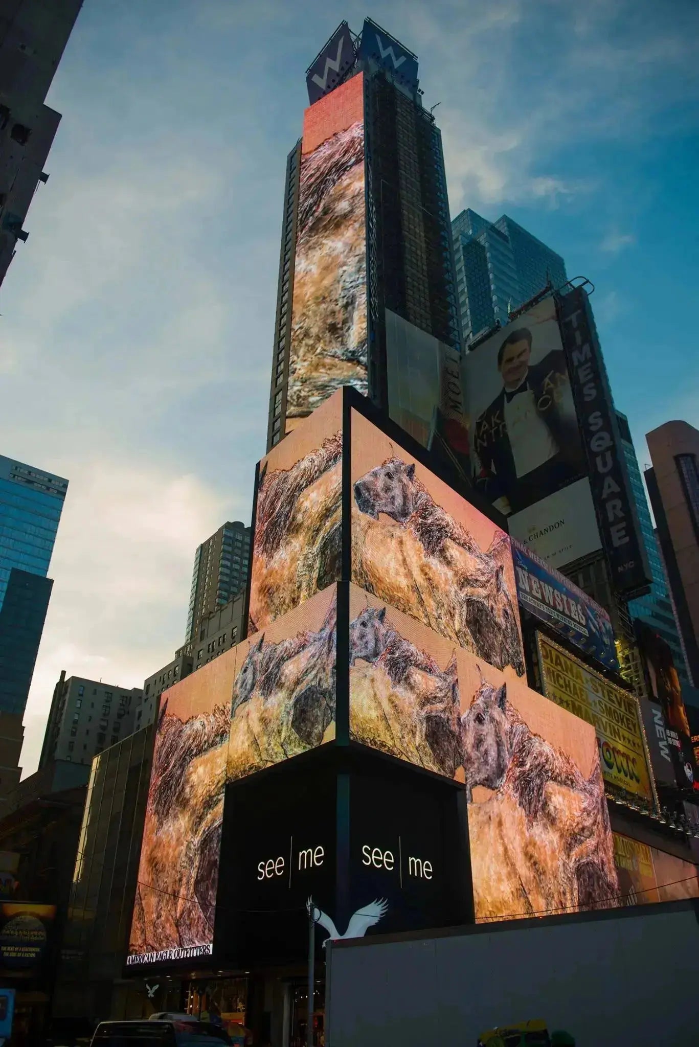 RUNNING HERD III in Times Square