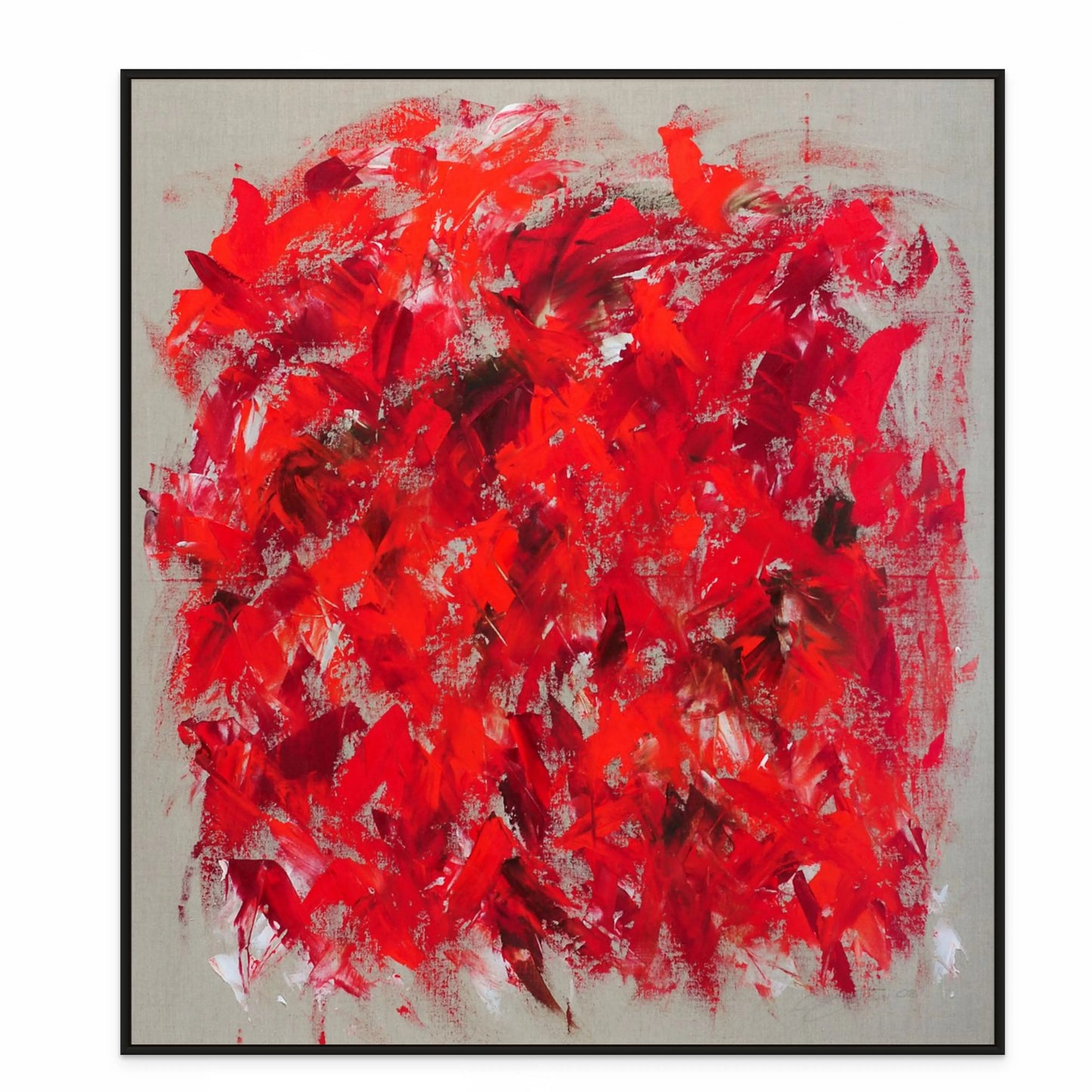 EMERGING with Black Oak Floating Frame