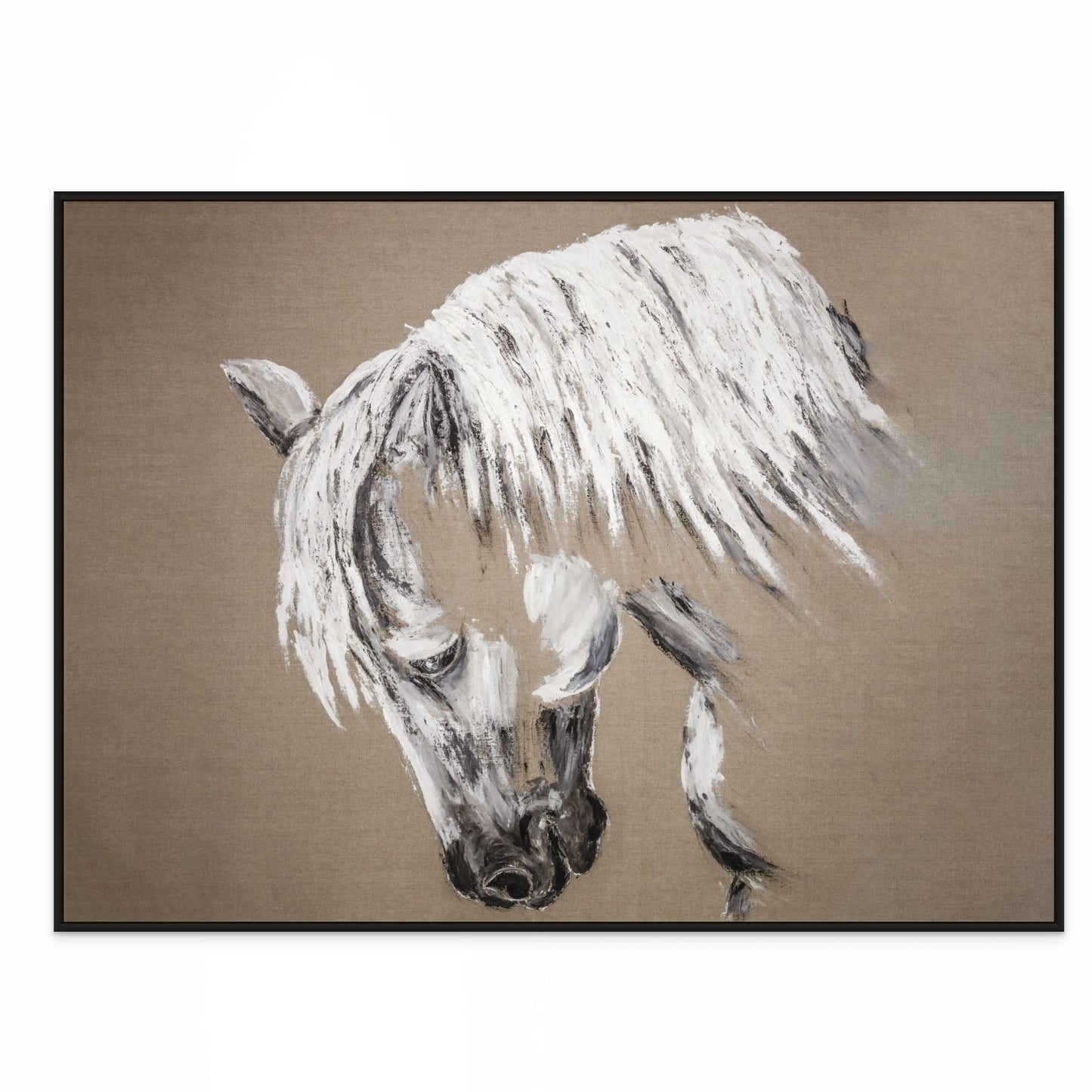 SPIRIT GUARDIAN with Black Oak Floating Frame