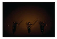 3 ARCHERS I with Black Oak Floating Frame