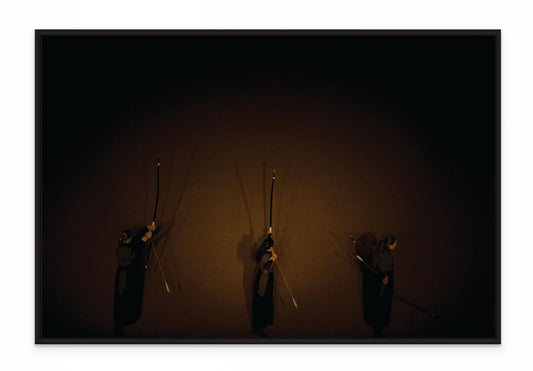 3 ARCHERS III with Black Oak Floating Frame