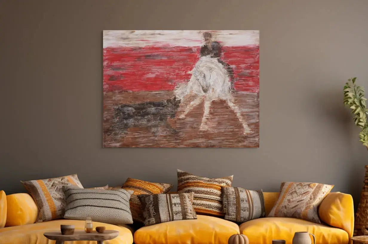 DANCE AND PLAY in a Lounge Room Mockup