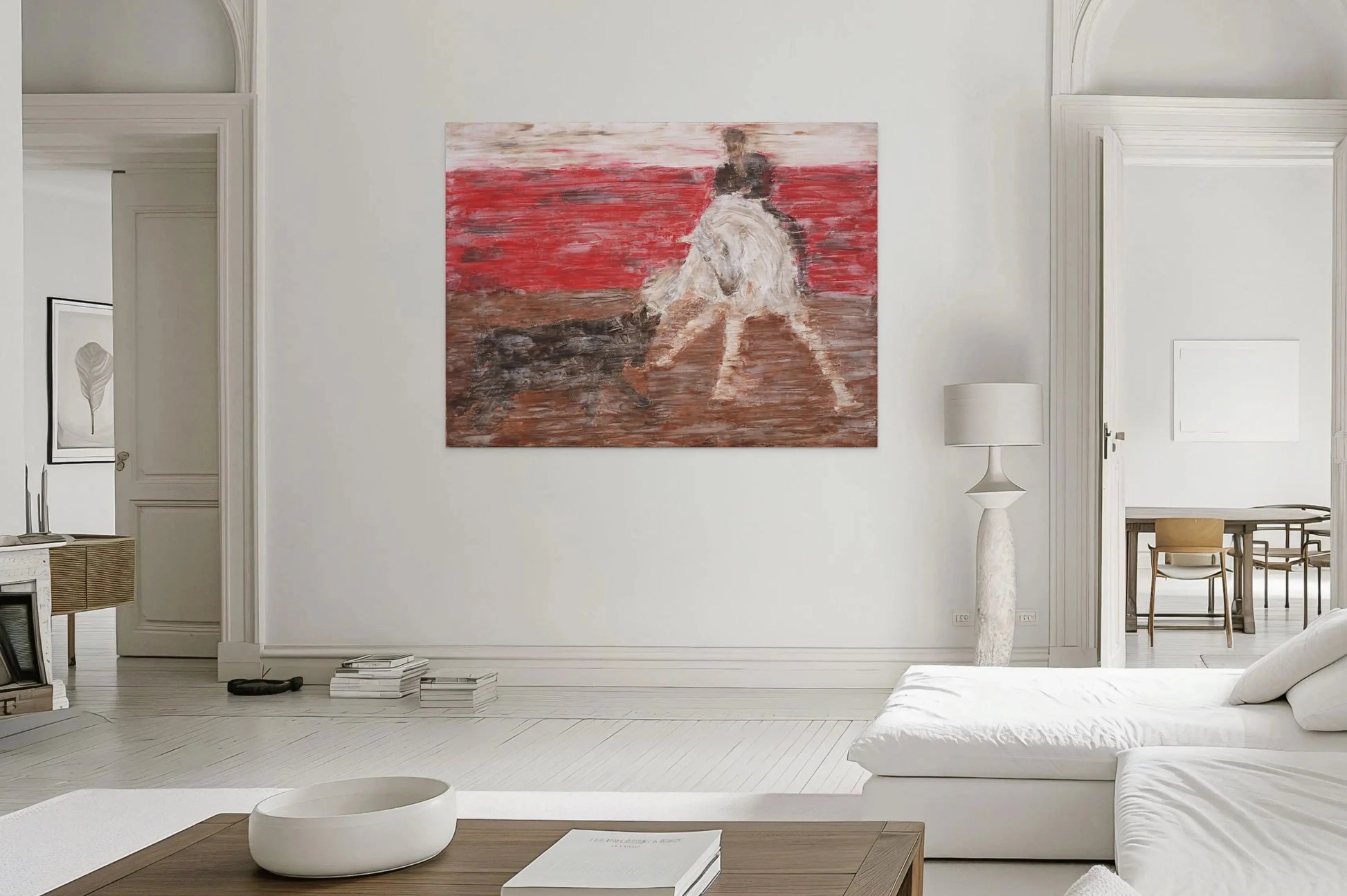 DANCE AND PLAY in a White Room Mockup