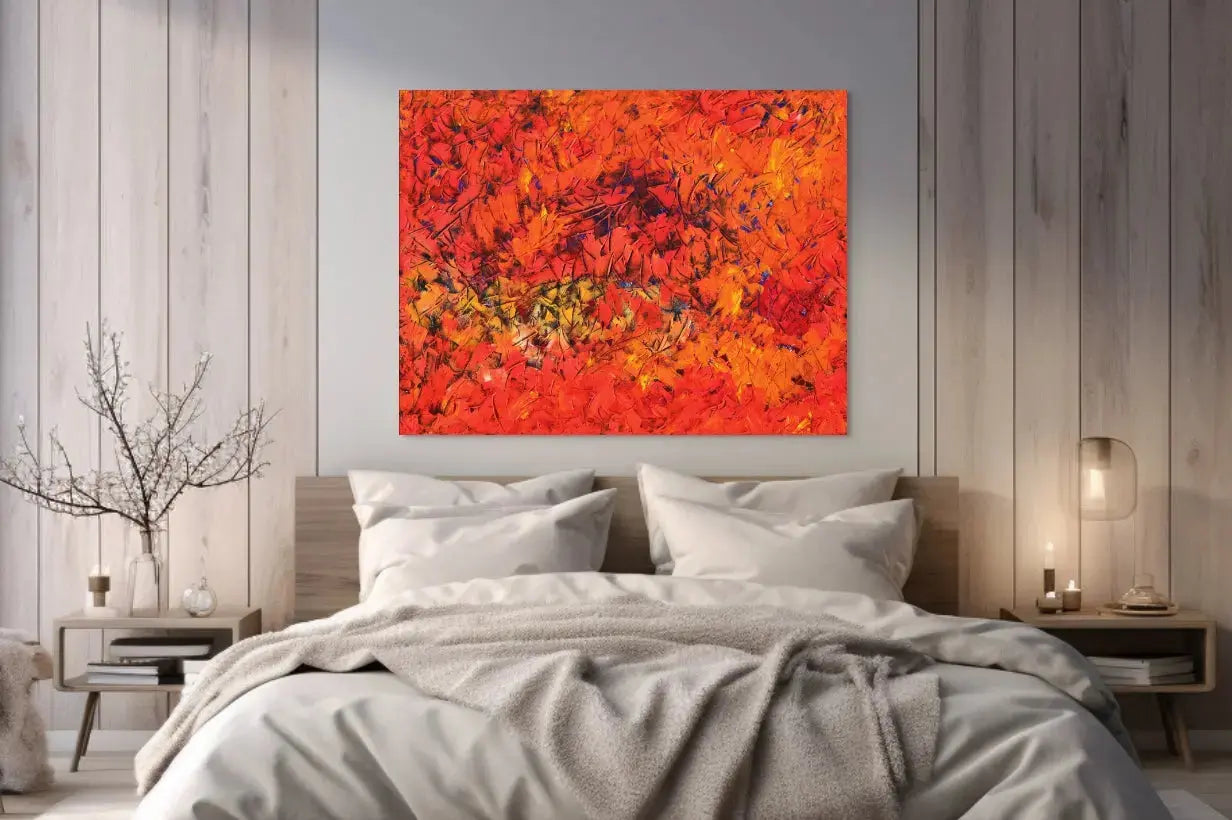 DANCE OF JOY in a Bedroom Mockup