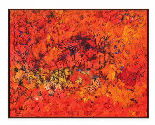 DANCE OF JOY with Black Oak Floating Frame