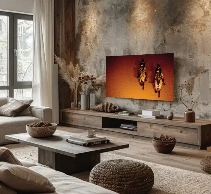 EN GUARD in a Lounge Room Mockup