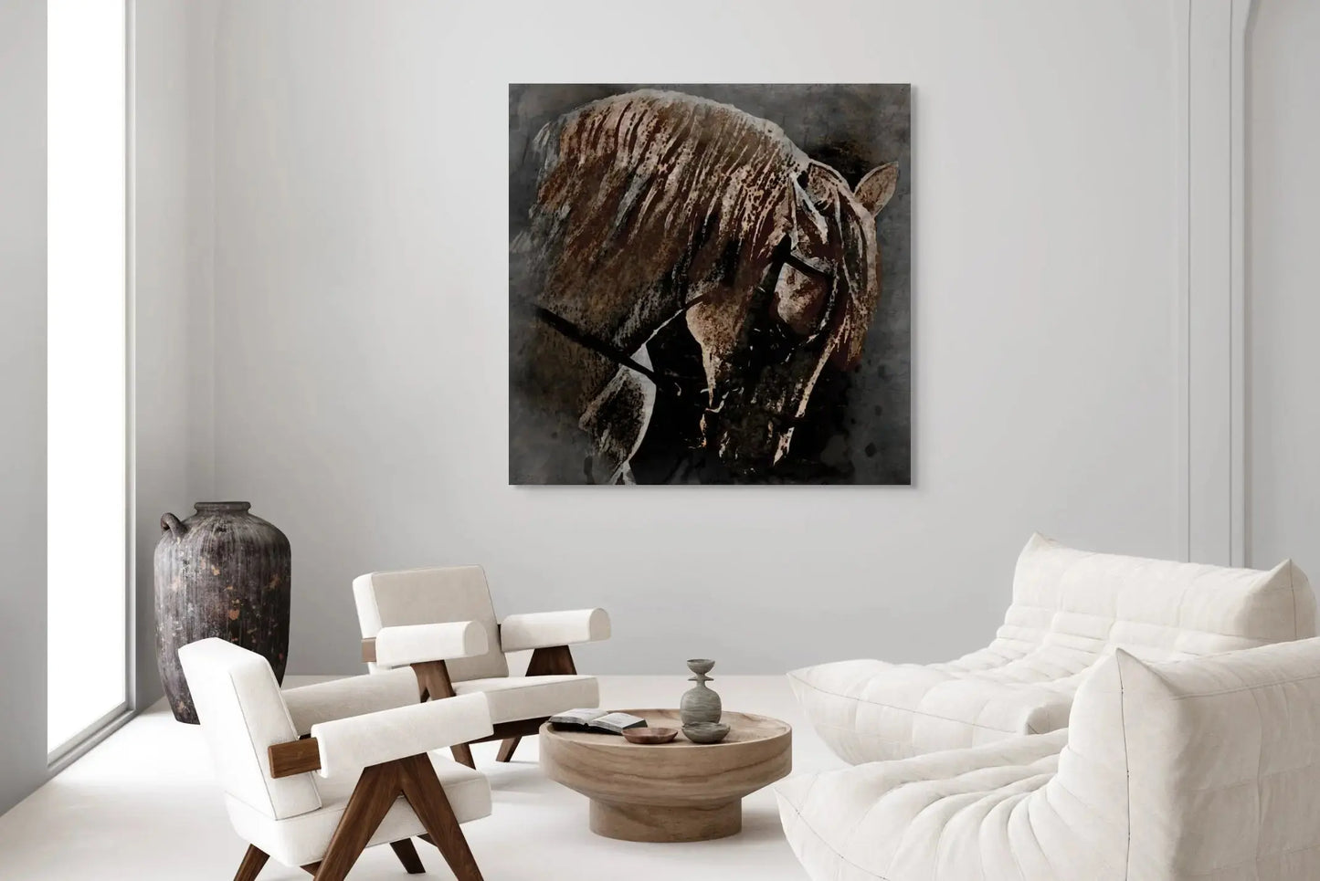 GENTLE FRIEND in a Lounge Room Mockup