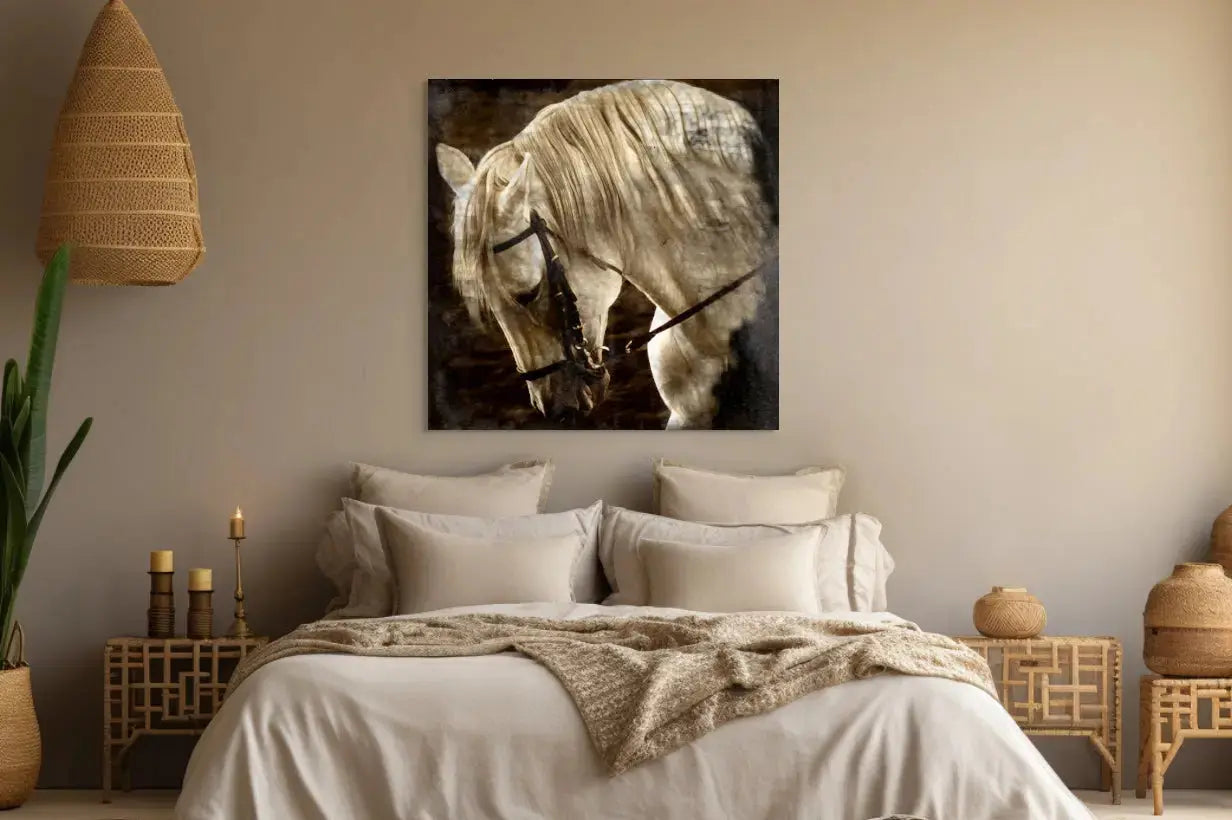 TIMELESS HEART in a bedroom Mockup