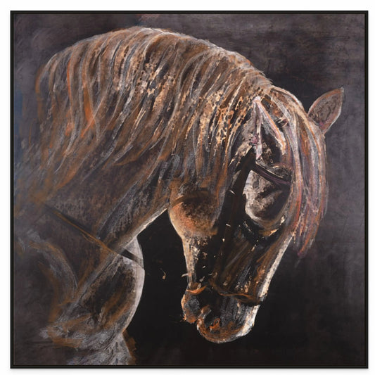 HERODES TITANIUM with Black Oak Floating Frame