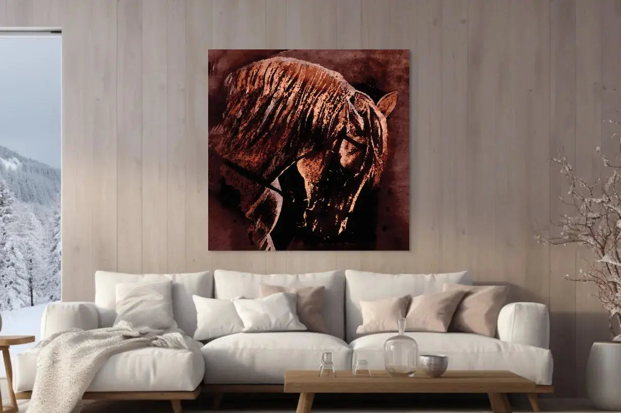 HERODES GLOW in a Lounge Room Mockup