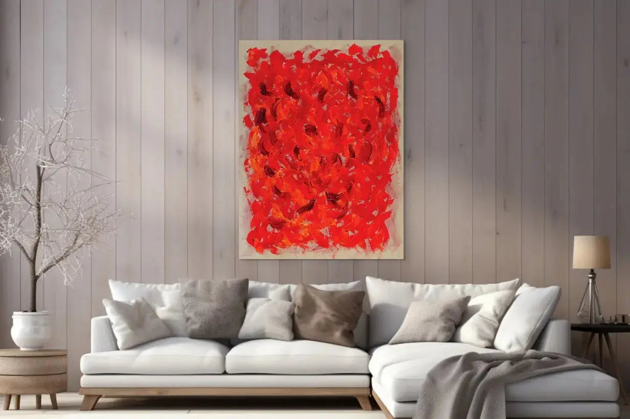 JOYOUS ANTICIPATION in a Lounge Room Mockup