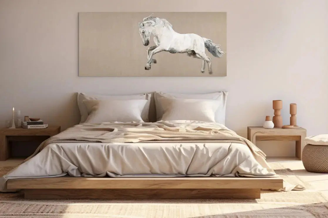 JUST DO IT! in a Bedroom Room Mockup