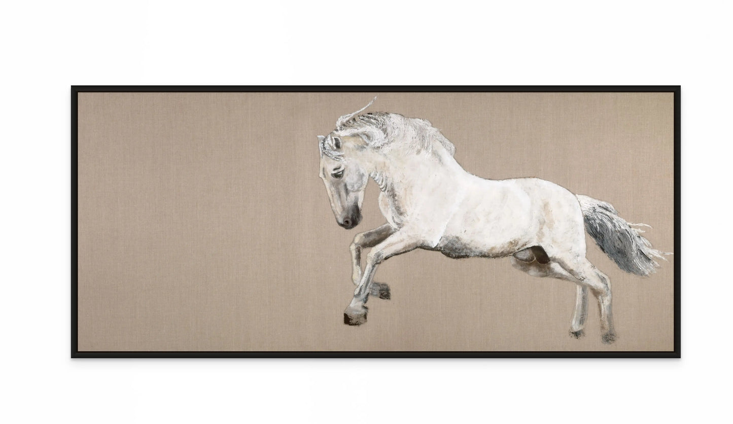 JUST DO IT! with Black Oak Floating Frame