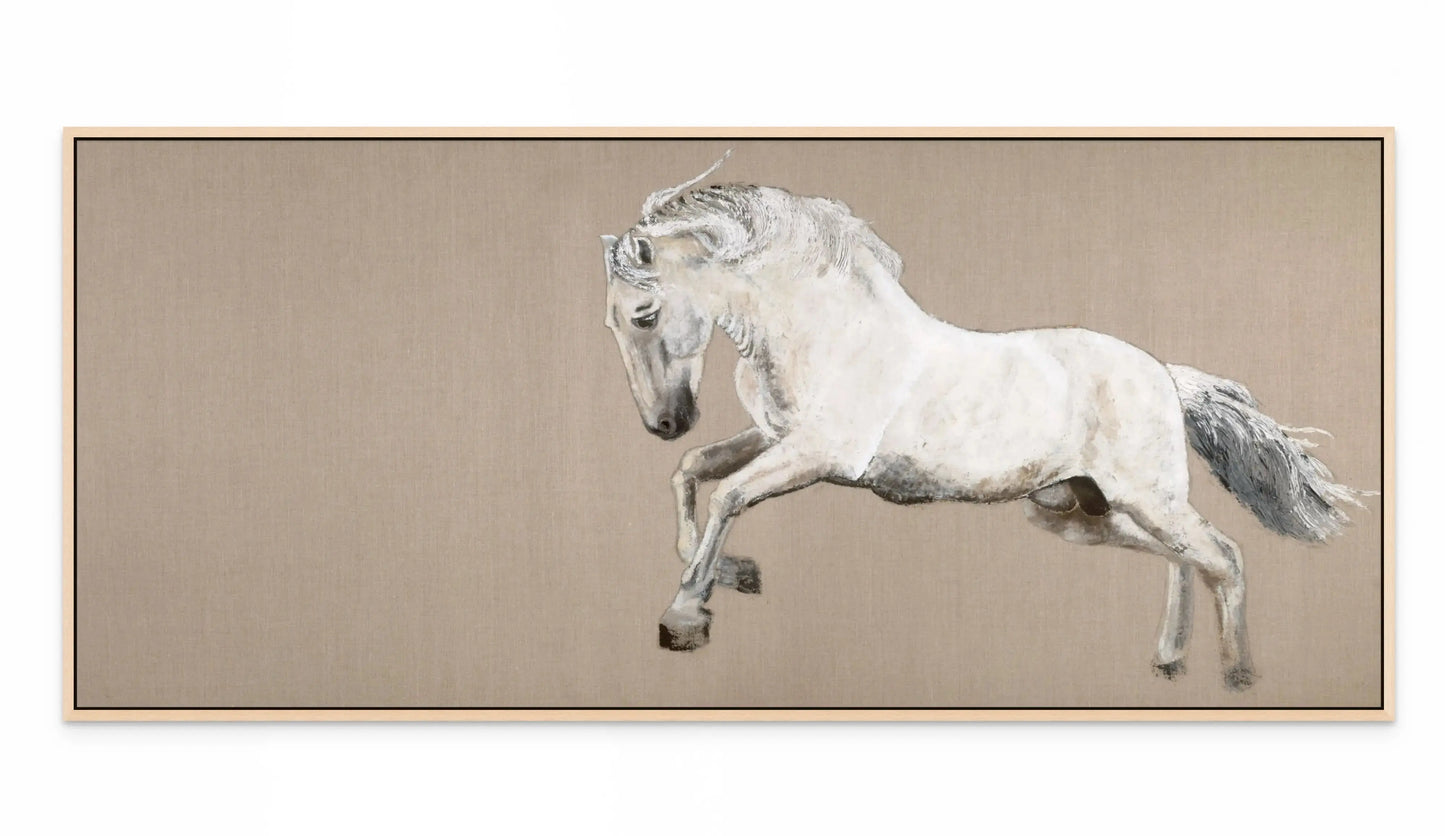 JUST DO IT! with Natural Maple Floating Frame