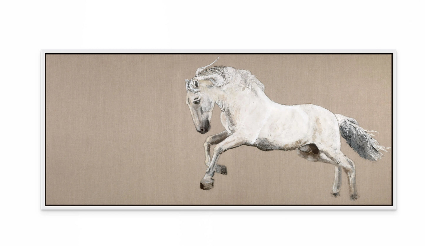 JUST DO IT! with White Maple Floating Frame