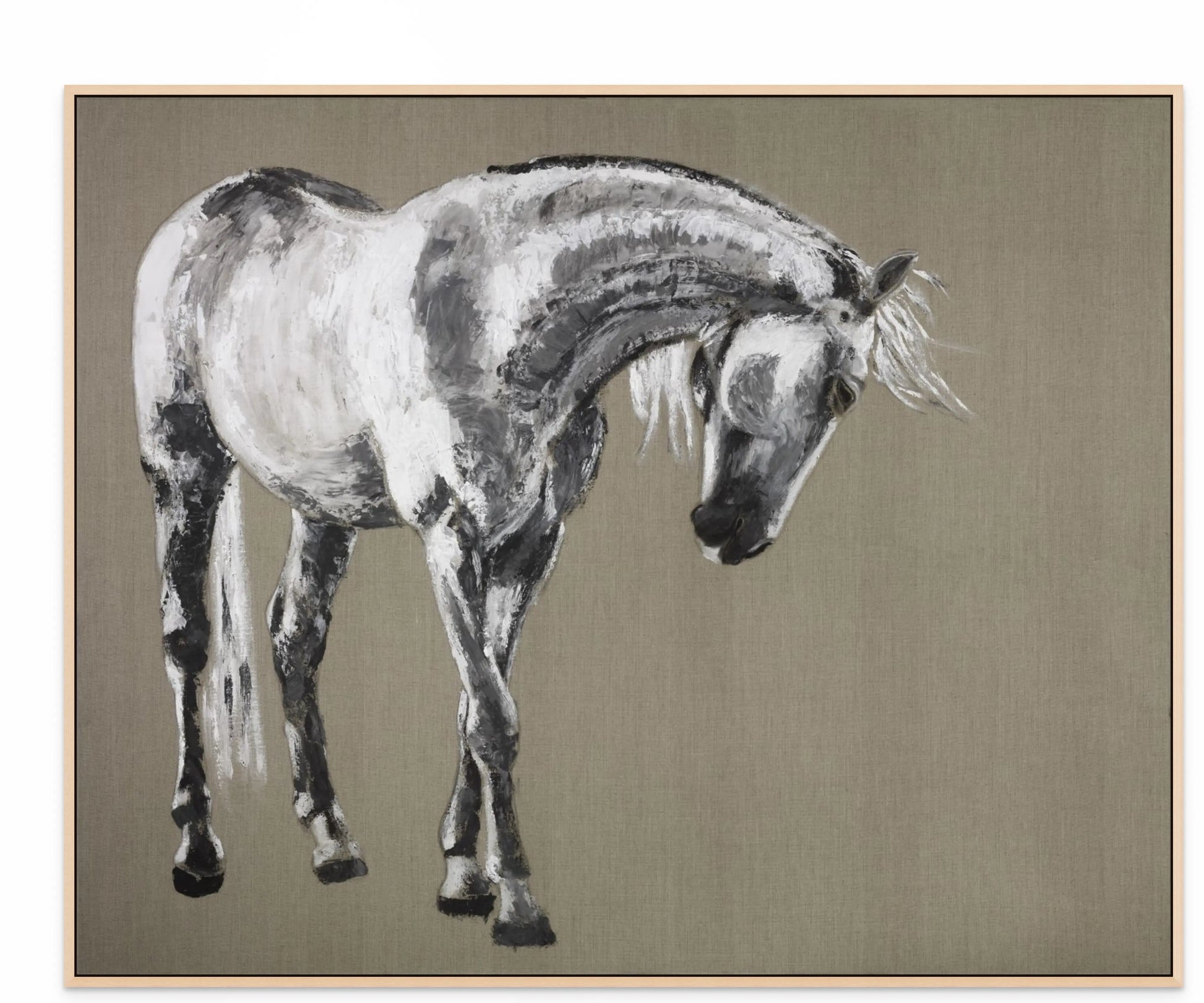 LARAPIO with Natural Maple Floating Frame