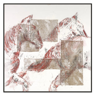 50x50in (127x127cm) - XL / Black Oak