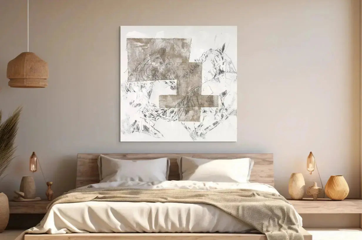 RUNNING HERD II in a Bedroom Mockup