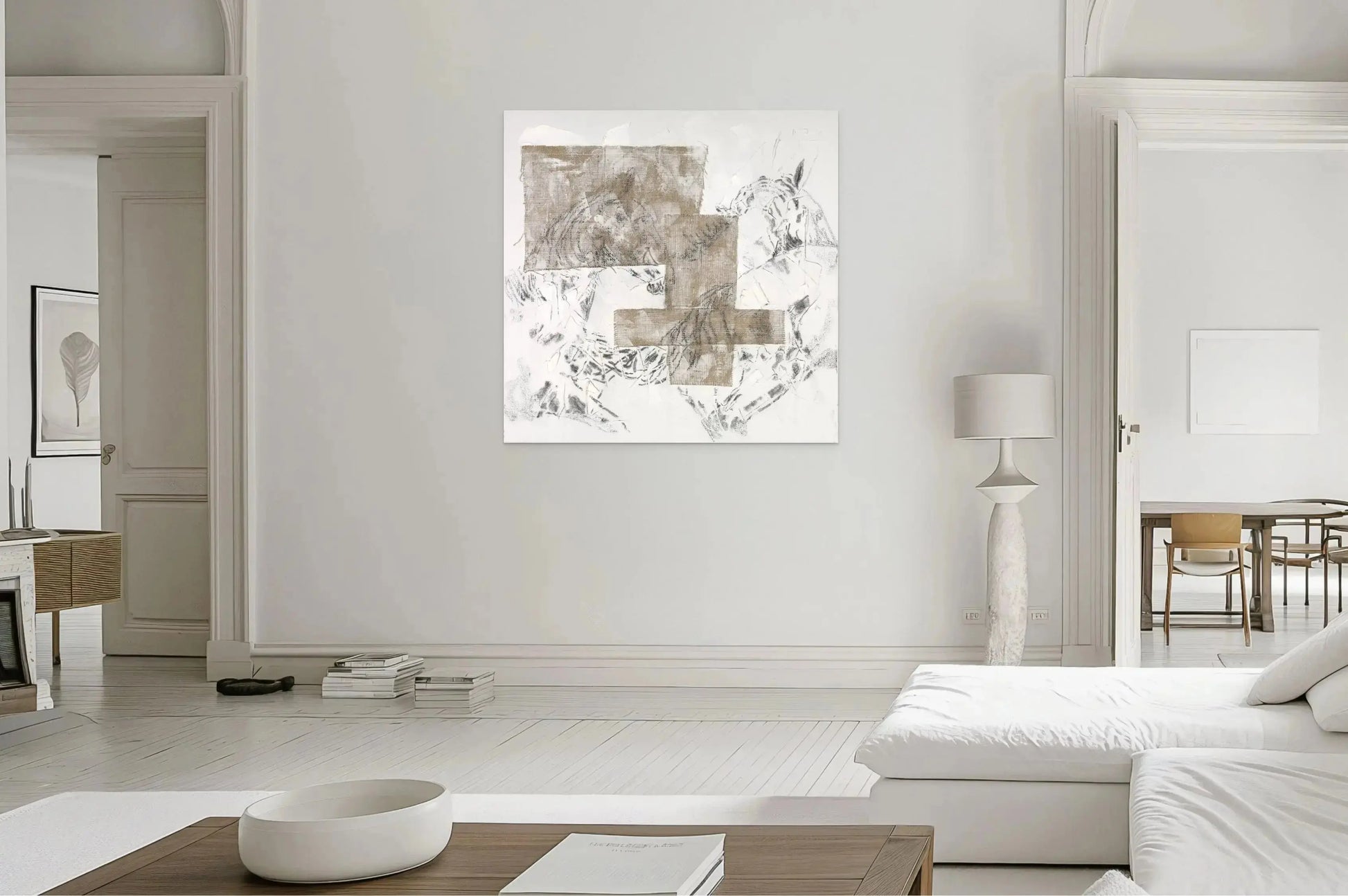 RUNNING HERD II in a White Room Mockup