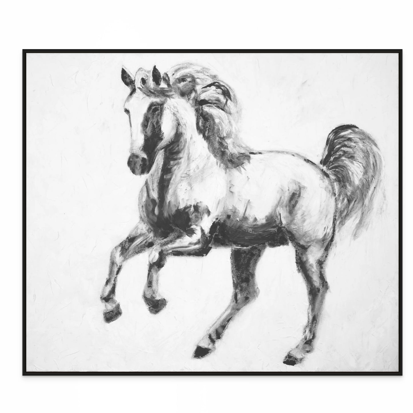 SKETCH OF LIFE with Black Oak Floating Frame