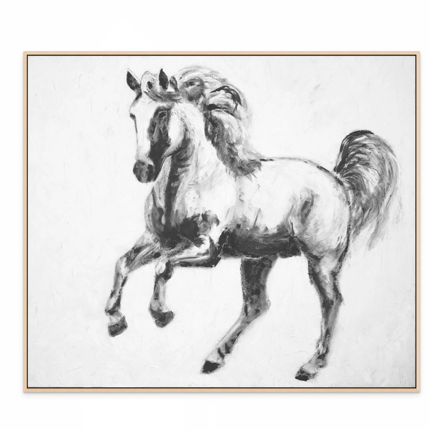 SKETCH OF LIFE with Natural Maple Floating Frame
