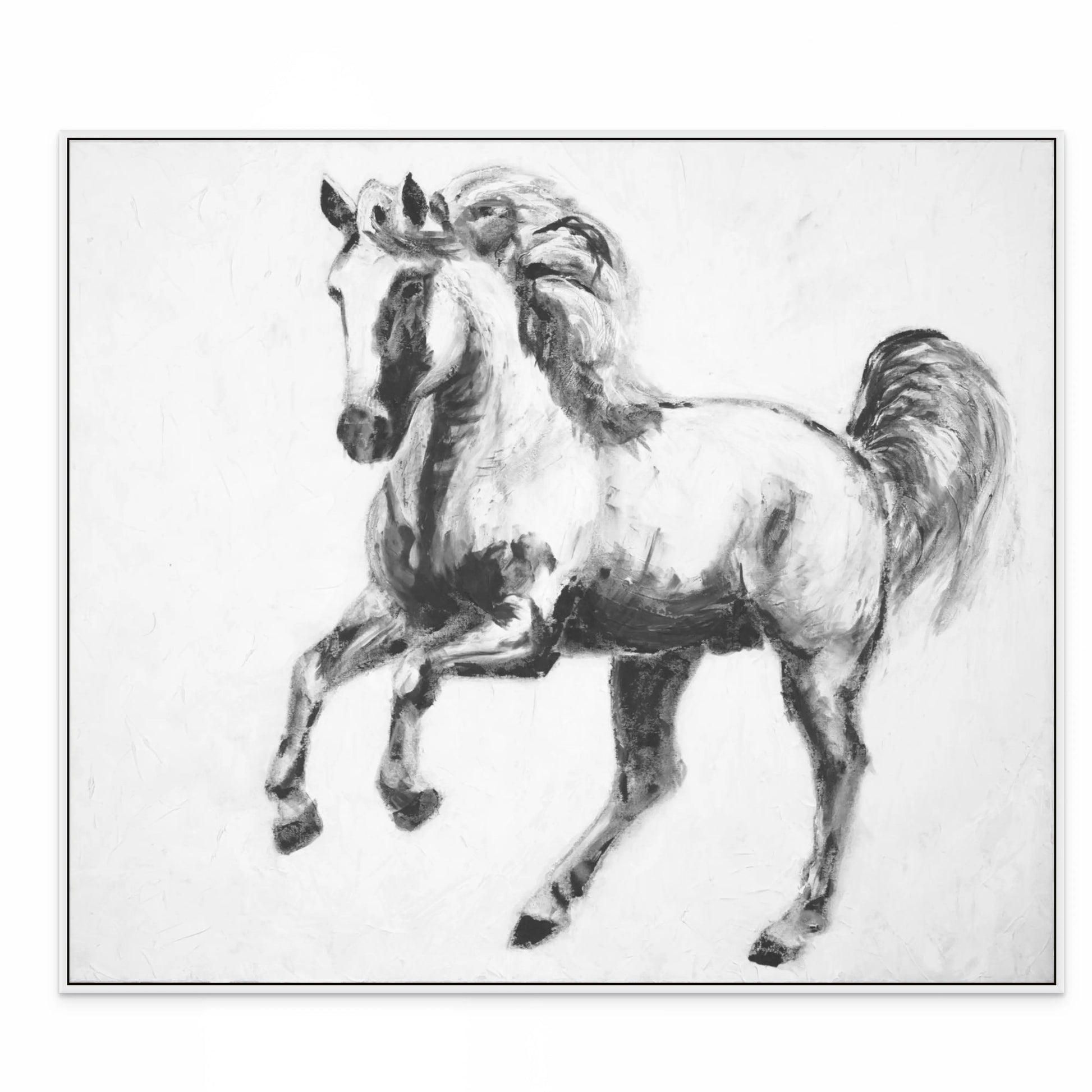 SKETCH OF LIFE with White Maple Floating Frame
