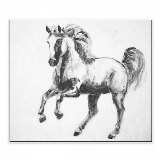 SKETCH OF LIFE with White Maple Floating Frame