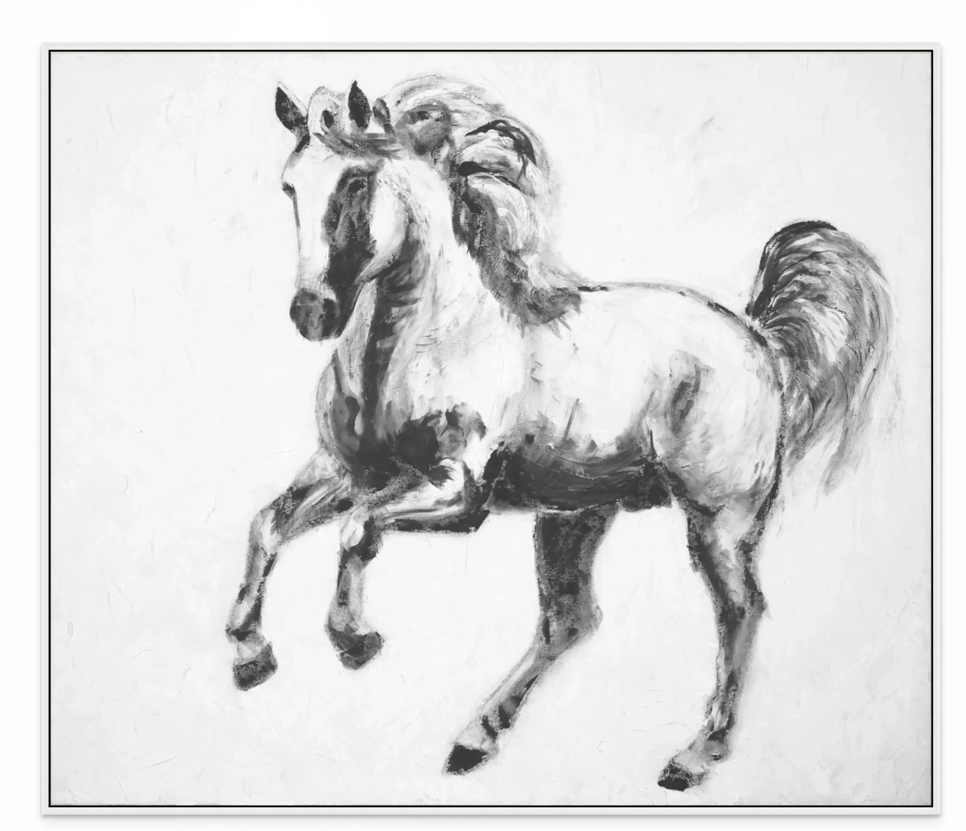 SKETCH OF LIFE with White Maple Floating Frame