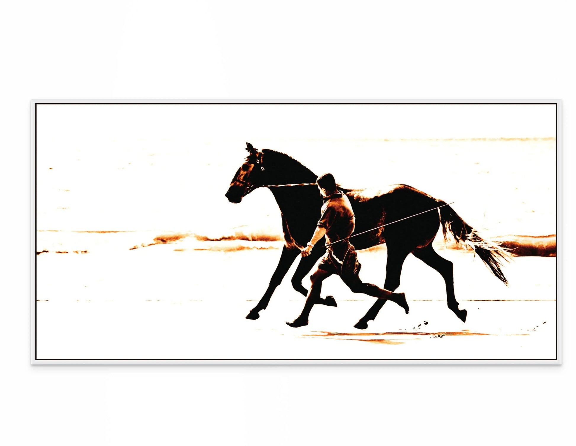 UNISON with White Maple Floating Frame