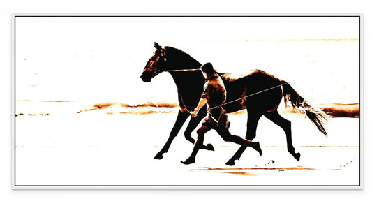 UNISON with White Maple Floating Frame